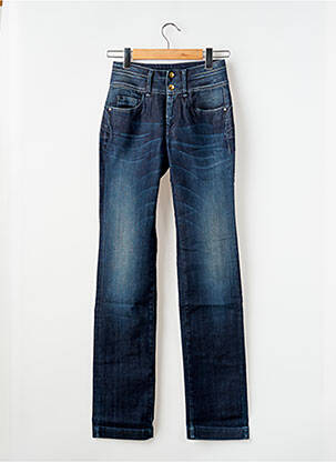 Jeans coupe droite bleu TIFFOSI pour femme