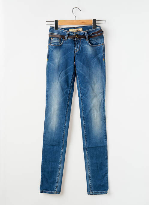 Jeans coupe slim stretch taille normale bleu TIFFOSI femme