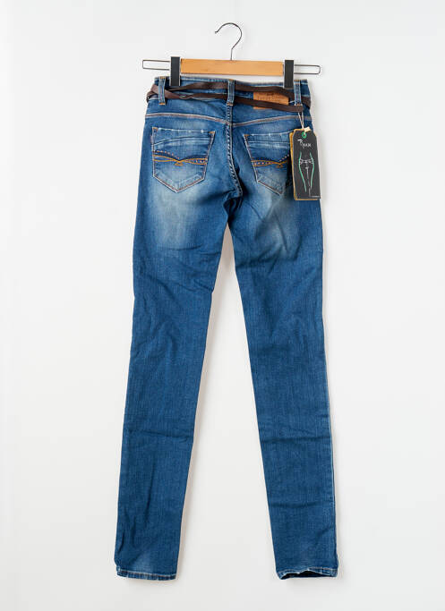 Jeans coupe slim stretch taille normale bleu TIFFOSI femme