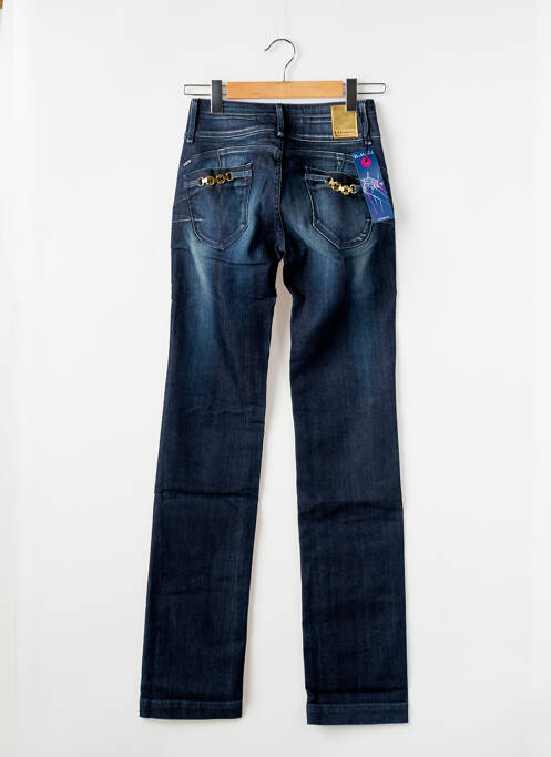 Jeans coupe droite bleu TIFFOSI pour femme