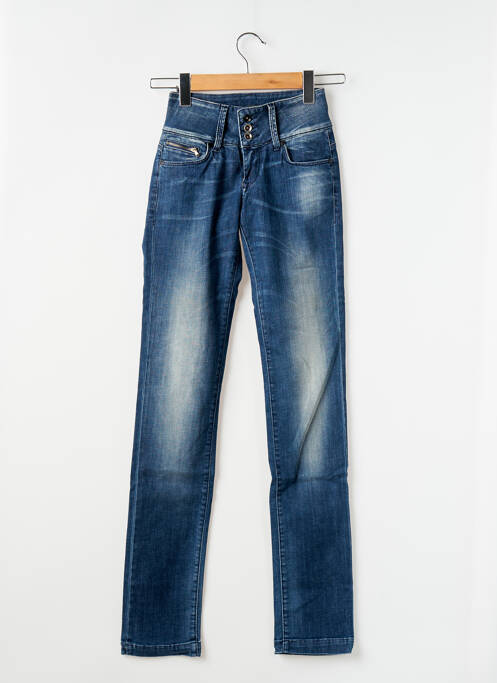 Jeans coupe droite bleu TIFFOSI pour femme