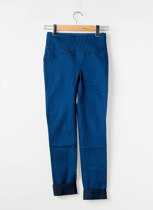 Pantalon 7/8 bleu TIFFOSI pour femme
