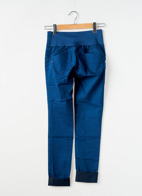 Pantalon 7/8 bleu TIFFOSI pour femme
