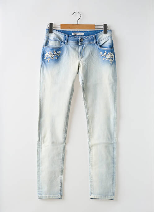 Jeans coupe slim bleu TIFFOSI pour femme