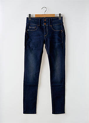 Jeans coupe slim tissage brut taille normale bleu TIFFOSI femme