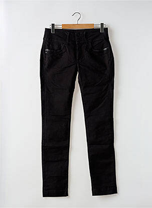 Jeans coupe slim tissage brut taille normale noir TIFFOSI femme