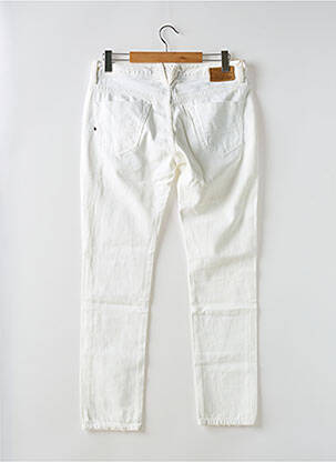 Jeans coupe slim tissage brut taille normale blanc TIFFOSI femme