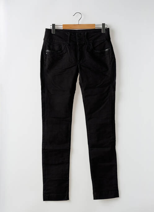 Jeans coupe slim tissage brut taille normale noir TIFFOSI femme