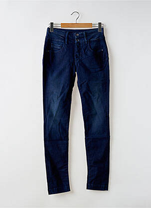 Jeans coupe slim tissage brut taille normale bleu TIFFOSI femme