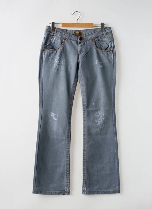 Jeans coupe large gris TIFFOSI pour femme