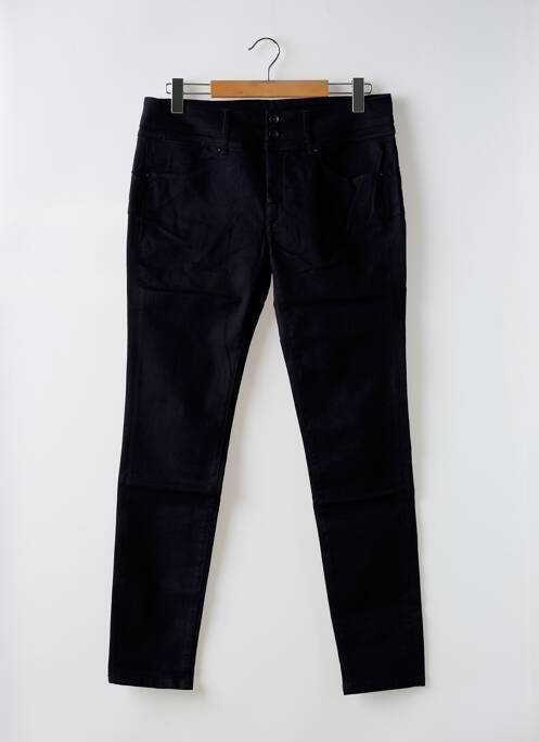 Jeans coupe slim tissage brut taille normale noir TIFFOSI femme