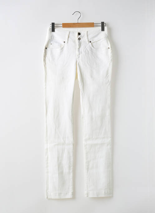 Jeans coupe slim blanc TIFFOSI pour femme