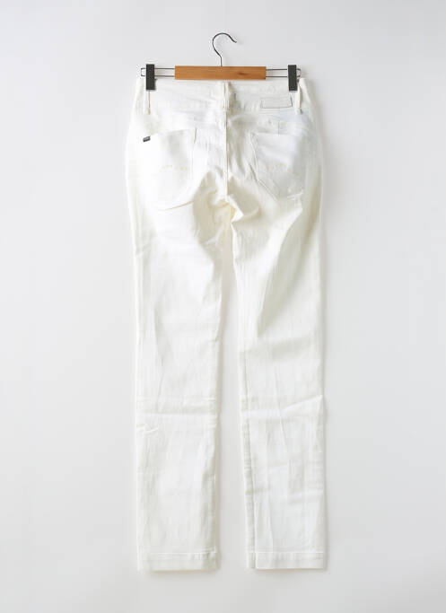 Jeans coupe slim blanc TIFFOSI pour femme
