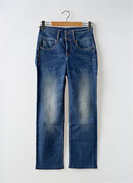 Pantacourt coupe droite taille normale bleu TIFFOSI femme