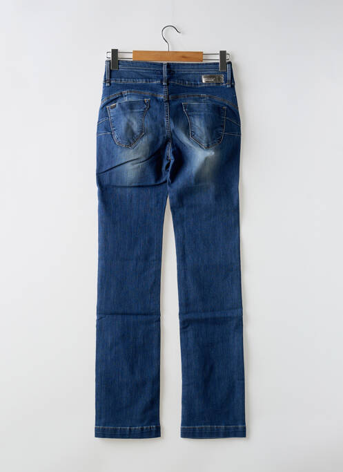Jeans coupe droite bleu TIFFOSI pour femme