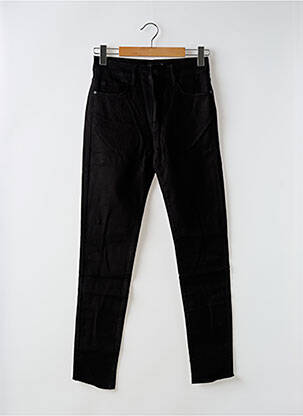 Jeans skinny tissage brut taille normale noir TIFFOSI femme