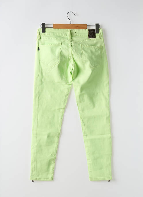 Jeans coupe slim vert TIFFOSI pour femme