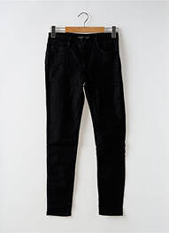 Jeans coupe slim tissage brut taille normale noir TIFFOSI femme