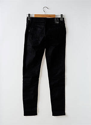 Jeans coupe slim tissage brut taille normale noir TIFFOSI femme