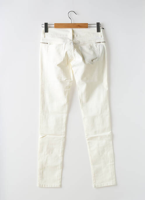 Jeans coupe slim blanc TIFFOSI pour femme