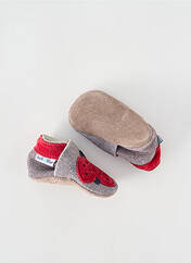 Chaussons/Pantoufles rouge INCH BLUE pour enfant seconde vue