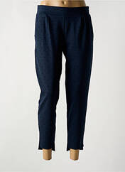 Pantalon 7/8 bleu ICHI pour femme seconde vue