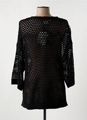Pull noir ICHI pour femme seconde vue