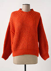 Pull orange ÉTYMOLOGIE femme seconde vue