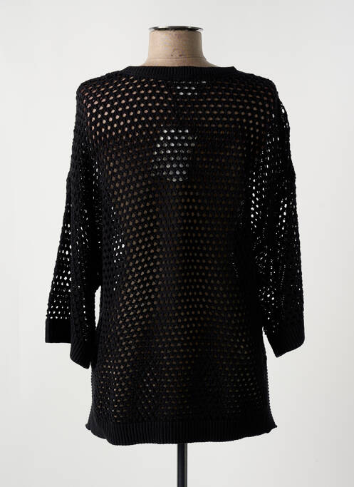 Pull noir ICHI pour femme