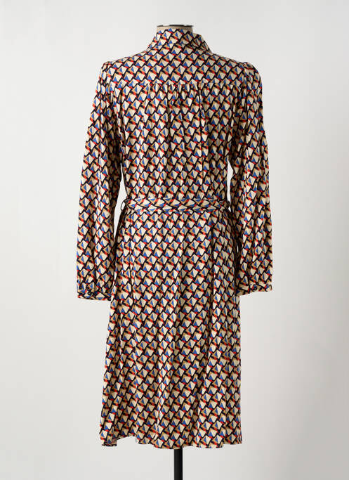 Robe mi-longue beige C'EST BEAU LA VIE pour femme