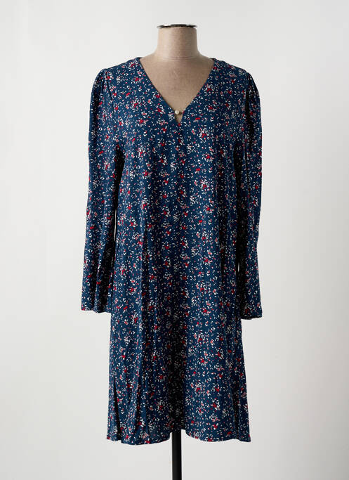Robe mi-longue bleu ÉTYMOLOGIE pour femme