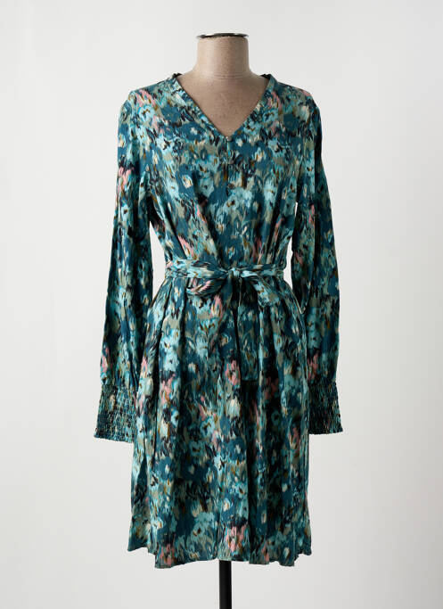 Robe mi-longue bleu GARCIA pour femme