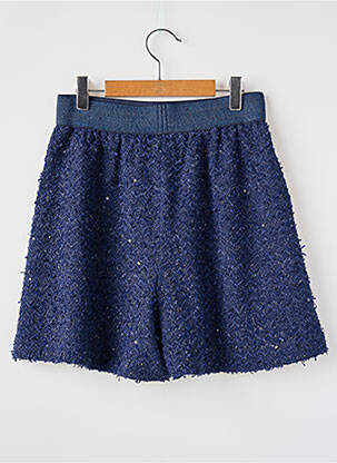 Short poches taille élastique bleu MAYORAL fille