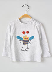 T-shirt gris LOSAN pour fille seconde vue