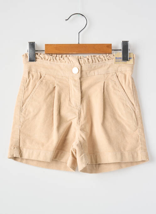 Short beige ZY pour fille