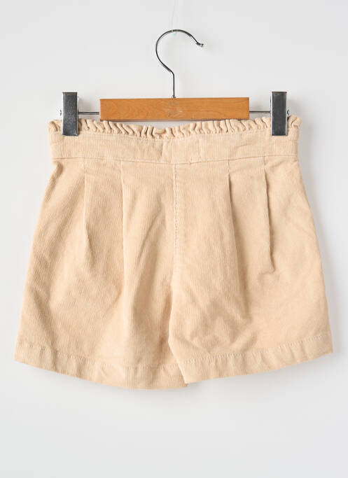 Short beige ZY pour fille