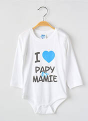 Body lingerie blanc JHK pour enfant seconde vue