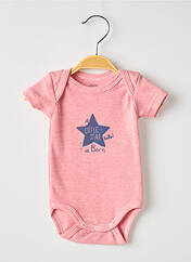 Body lingerie rouge 3 POMMES pour garçon seconde vue