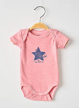 Body lingerie rouge 3 POMMES pour garçon