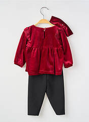 Ensemble pantalon rouge P'TIT MÔME pour fille seconde vue