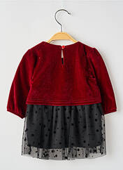 Robe mi-longue rouge P'TIT MÔME pour fille seconde vue