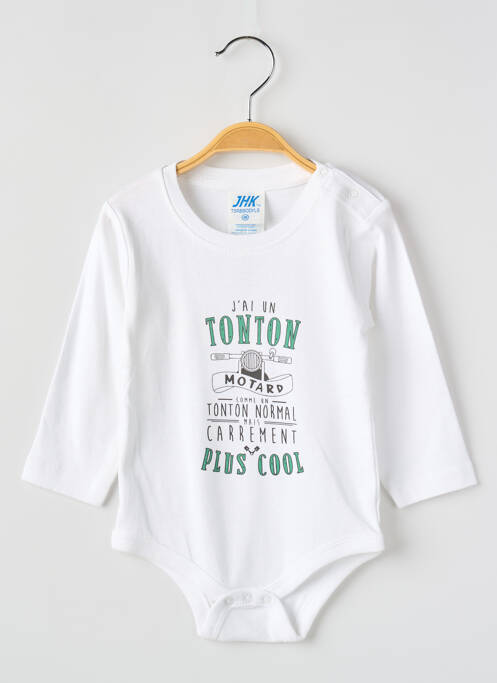 Body lingerie blanc JHK pour enfant