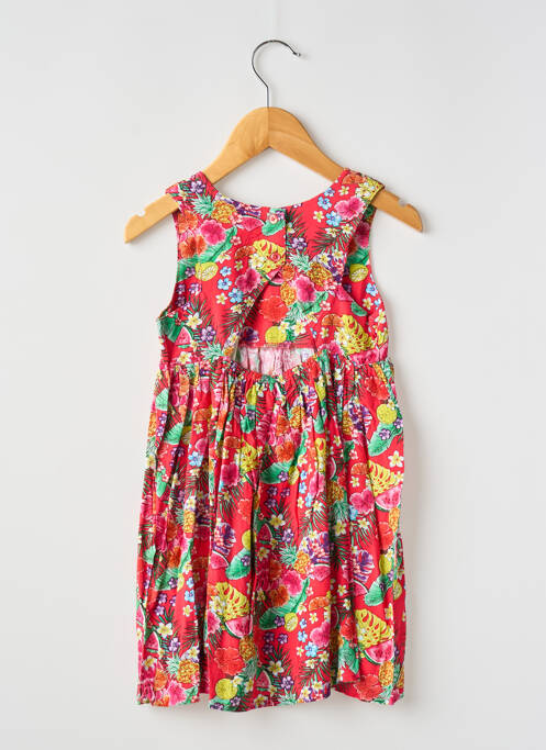 Robe mi-longue rouge LOSAN pour fille