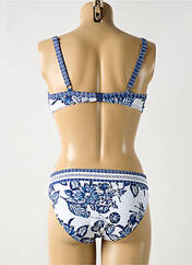 Maillot de bain 2 pièces bleu OLYMPIA pour femme seconde vue