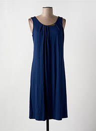 Robe courte sans manche sans manche bleu HENEJOLIE femme