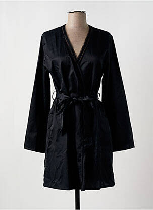 Déshabillé manches longues noir ESPRT femme