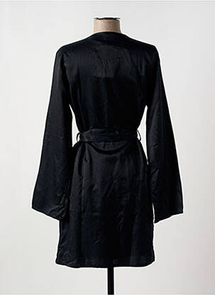 Déshabillé manches longues noir ESPRIT femme