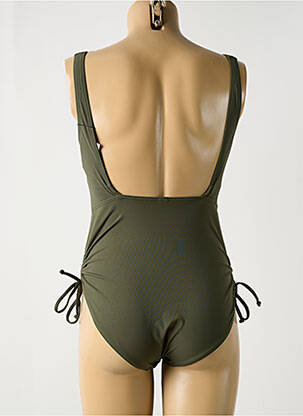 Maillot de bain 1 pièce stretch haut soutien-gorge moulé vert PRIMADONNA femme