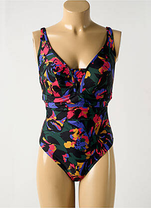 Maillot de bain 1 pièce imprimé fantaisie haut soutien-gorge moulé noir PRIMA DONNA femme