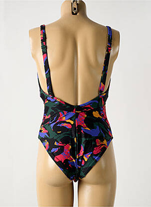Maillot de bain 1 pièce imprimé fantaisie haut soutien-gorge moulé noir PRIMADONNA femme